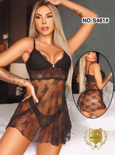 The Once More Lace Transparent Lingerie Nightwear For Girls & Women