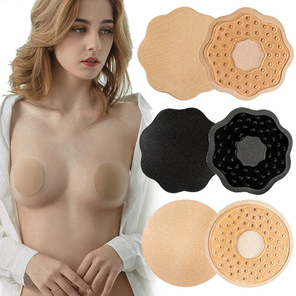 Women Reusable Pasties Silicone Nipple Cover Sticker