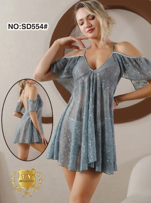 The Once More See Through Transparent Night dress For Girls & Women