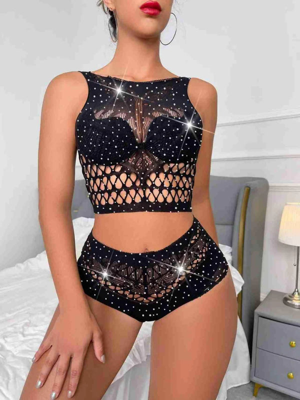 The Once More Sexy Hollow Fishnet Bodysuit – Sheer Lace Glow Party Top & Plus Size Festival Mesh for Women