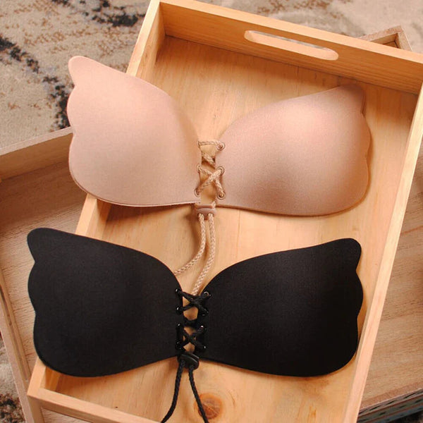 Hex Strapless Silicone Bra Free Size